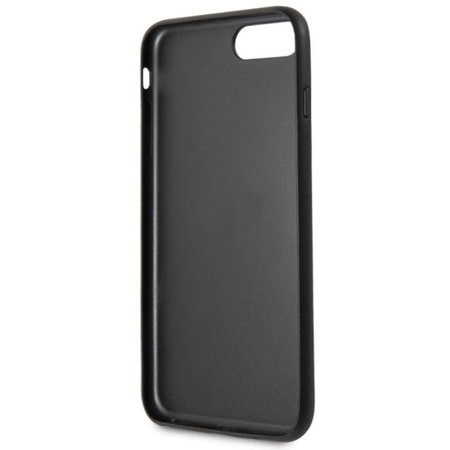 Karl Lagerfeld Embossed Case Karl & Choupette - Etui iPhone 8 Plus / 7 Plus (czarny)