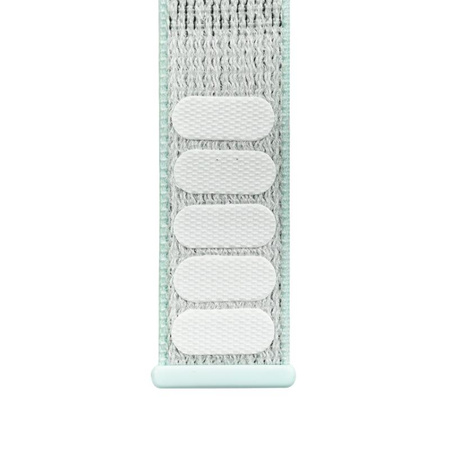 Crong Nylon - Pasek sportowy do Apple Watch 38/40/41/42 mm (Pastel Grey)