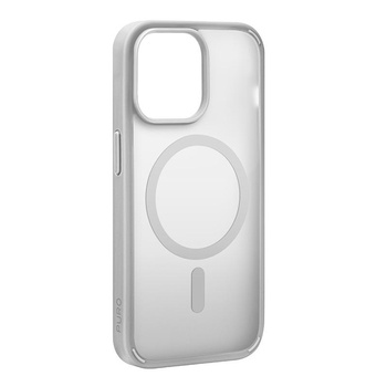 PURO GRADIENT MAG - Etui iPhone 15 Pro MagSafe (Silver)