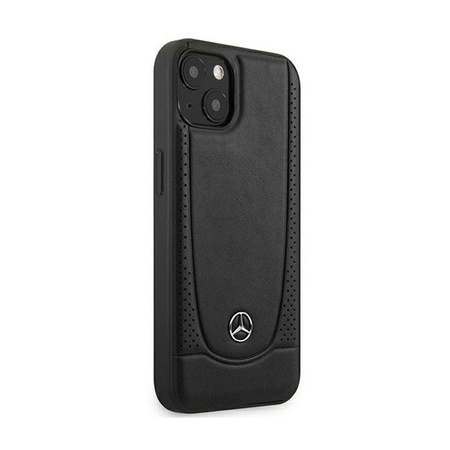 Mercedes Leather Urban Line - Etui iPhone 15 (czarny)