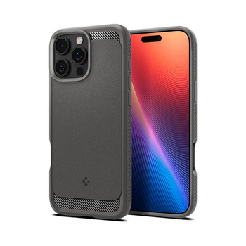 Spigen Rugged Armor Mag MagSafe - Etui do iPhone 16 Pro (Grey)