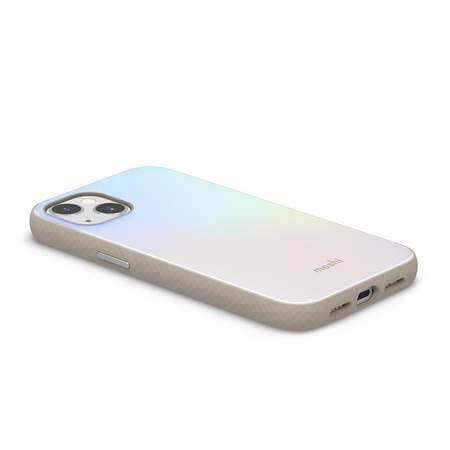 Moshi iGlaze Slim Hardshell Case - Etui iPhone 13 (system SnapTo) (Astral Silver)