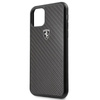 Ferrari Real Carbon Heritage - Etui iPhone 11 Pro Max (czarny)