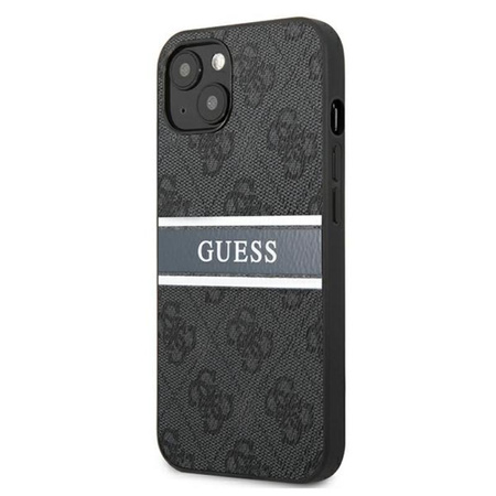 Guess 4G Printed Stripe - Etui iPhone 13 (szary)