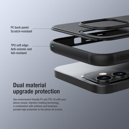 Nillkin Super Frosted Shield Magnetic - Etui Apple iPhone 12 Mini (Blue)