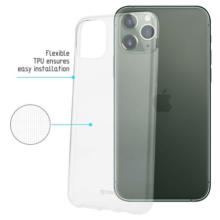Crong Crystal Slim Cover - Etui iPhone 11 Pro Max (przezroczysty)