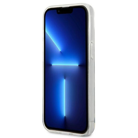 Karl Lagerfeld Iconic Karl Flower - Etui iPhone 13 (przezroczysty)