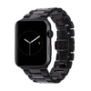 Case-Mate Linked - Pasek ze stali nierdzewnej do Apple Watch 42/44/45/49 (Black Glossy/Space Grey Matte)