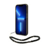 Guess Translucent Pearl Strap - Etui iPhone 14 Pro (czarny)