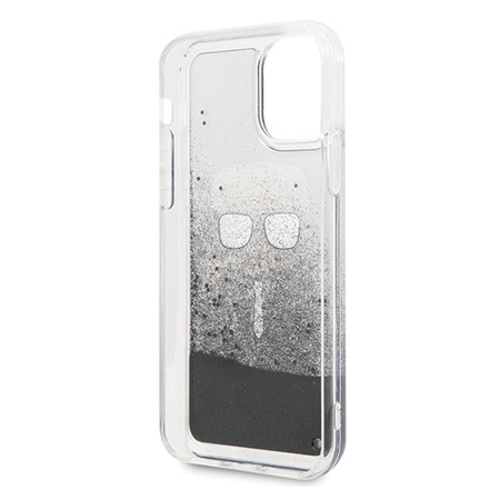 Karl Lagerfeld Iconic Glitter - Etui iPhone 11 Pro Max (Black)