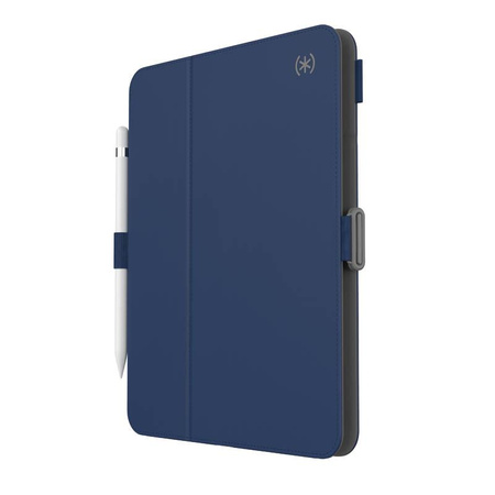 Speck Balance Folio – Etui iPad 11" (2025) / 10.9" (2022) z powłoką MICROBAN w/Magnet & Stand up (Arcadia Navy/Moody Grey)