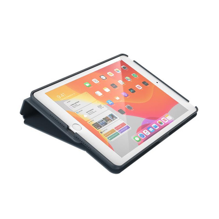 Speck Balance Folio - Etui iPad 10.2” 9 (2021) / 8 (2020) / 7 (2019) z powłoką MICROBAN (Stormy Grey/Charcoal Grey)