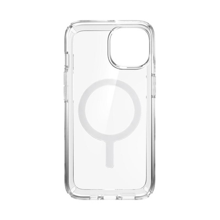 Speck Gemshell + MagSafe - Etui do iPhone 14 / iPhone 13 z połowką MICROBAN (Clear)