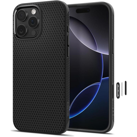 Spigen Liquid Air T Mag MagSafe - Etui do iPhone 16 Pro Max (Matte Black)