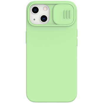 Nillkin CamShield Silky Magnetic - Etui Apple iPhone 13 z osłoną aparatu (Mint Green)