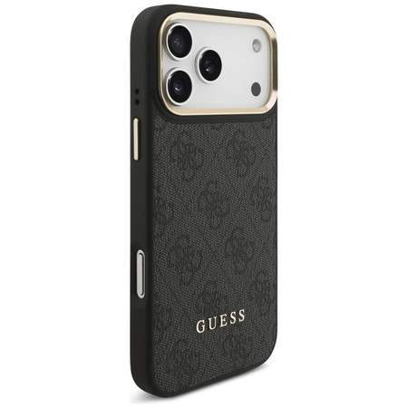 Guess Bundle Pack MagSafe 4G - Zestaw etui + portfel MagSafe do iPhone 17 Pro Max (czarny)