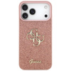 Guess Fixed Glitter Big 4G - Etui do iPhone 17 Pro Max (różowy)