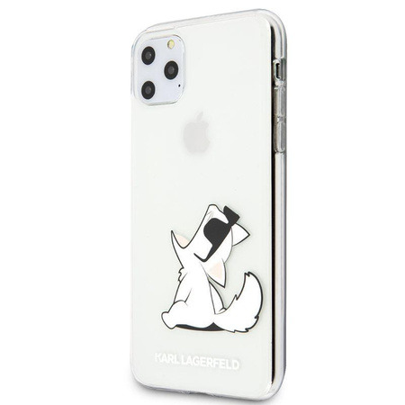 Karl Lagerfeld Choupette Fun Sunglasses - Etui iPhone 11 Pro Max (przezroczysty)