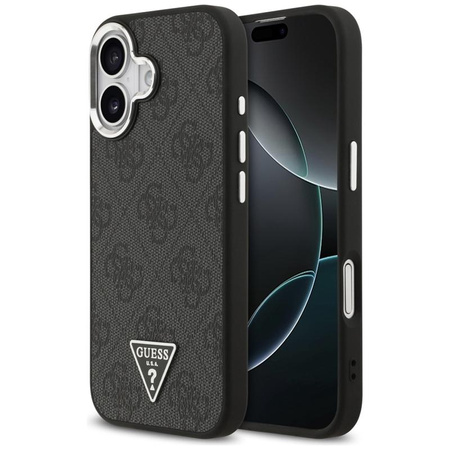 Guess 4G Triangle Logo MagSafe - Etui iPhone 17 (czarny)