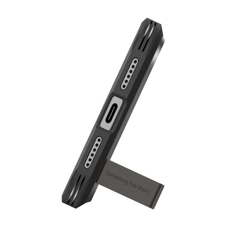 Spigen Tough Armor T Mag MagSafe - Etui do iPhone 17 Pro (Gunmetal)