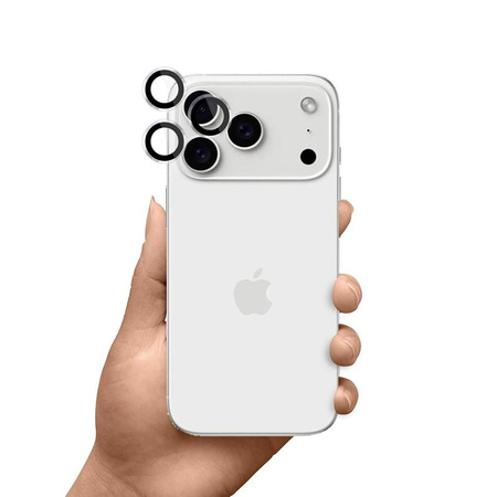 3mk HARDY Lens Protection Pro - Szkło na obiektyw aparatu iPhone 17 Pro / iPhone 17 Pro Max (Transparent)