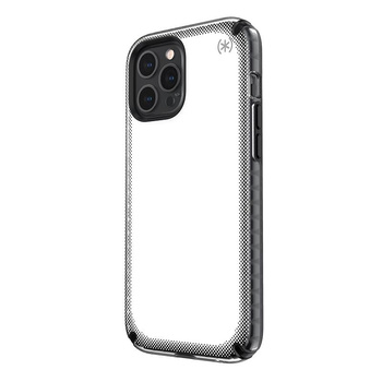 Speck Presidio2 Armor Cloud - Etui iPhone 12 Pro Max z powłoką MICROBAN (Clear/Black)