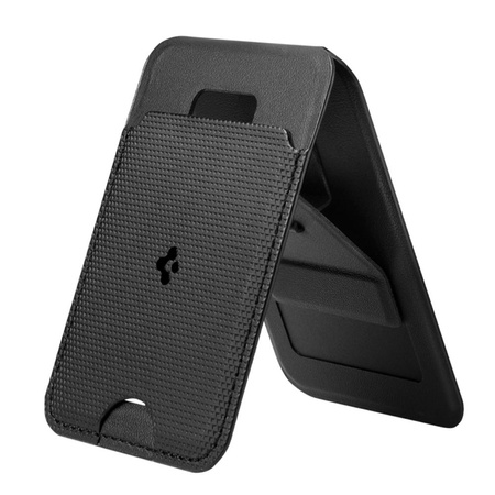 Spigen S314-1 Slim Fold Tripod MagSafe - Portfel magnetyczny z funkcją standu (Czarny)