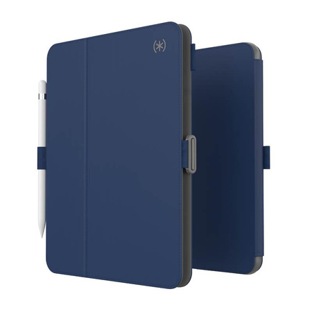 Speck Balance Folio – Etui iPad 10.9" (2022) z powłoką MICROBAN w/Magnet & Stand up (Arcadia Navy/Moody Grey)