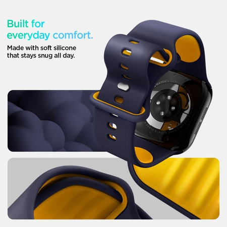 Spigen Nano Pop - Pasek do Apple Watch 44/45/46/49 mm (Blueberry Navy)