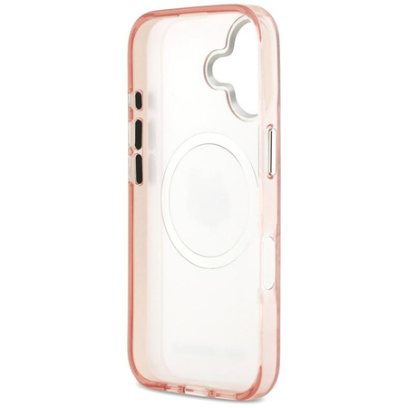 Karl Lagerfeld IML Choupette Head Logo MagSafe - Etui iPhone 17 (różowy)