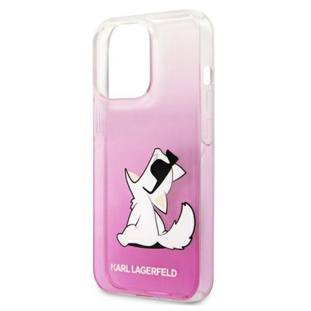 Karl Lagerfeld Choupette Fun - Etui iPhone 13 Pro (różowy)