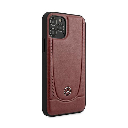 Mercedes Leather Urban Line - Etui iPhone 12 Pro Max (czerwony)