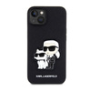 Karl Lagerfeld NFT Saffiano Karl & Choupette - Etui iPhone 14 (Czarny)