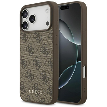Guess 4G Classic - Etui iPhone 17 Pro Max (brązowy)