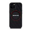 AMG Silicone Carbon Pattern MagSafe - Etui iPhone 15 (czarny)