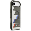 BMW M IML Metal Buttons Tricolor Lines MagSafe - Etui iPhone Air (antracyt)