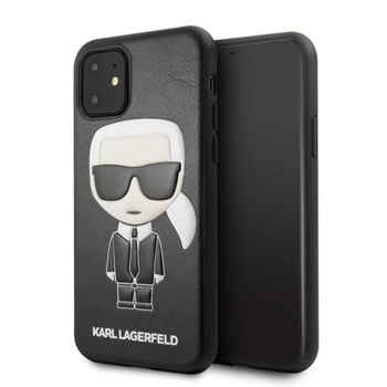Karl Lagerfeld Iconic Karl Embossed Fullbody - Etui iPhone 11 (Black)