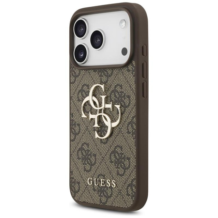 Guess 4G Strap 4G Classic Logo - Etui iPhone 17 Pro (brązowy)
