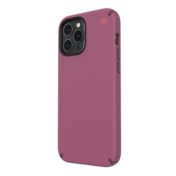 Speck Presidio2 Pro - Etui iPhone 12 Pro Max z powłoką MICROBAN (LSH Burgundy)