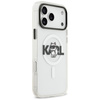 Karl Lagerfeld IML Choupette Sketch Logo MagSafe - Etui iPhone 17 Pro (przezroczysty)