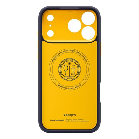 Spigen Nano Pop Mag MagSafe - Etui do iPhone 17 Pro (Blueberry Navy)