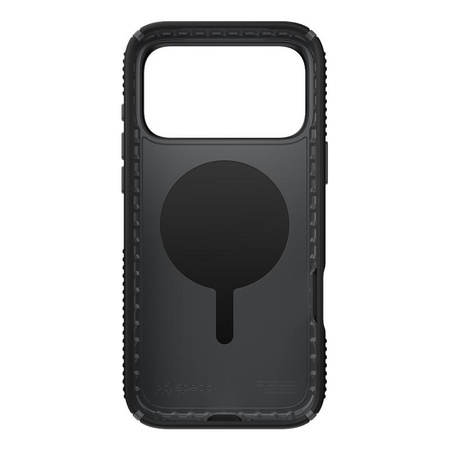 Speck Presidio2 Grip ClickLock & MagSafe – etui na iPhone'a 17 Pro Max (czarne / szare / białe)